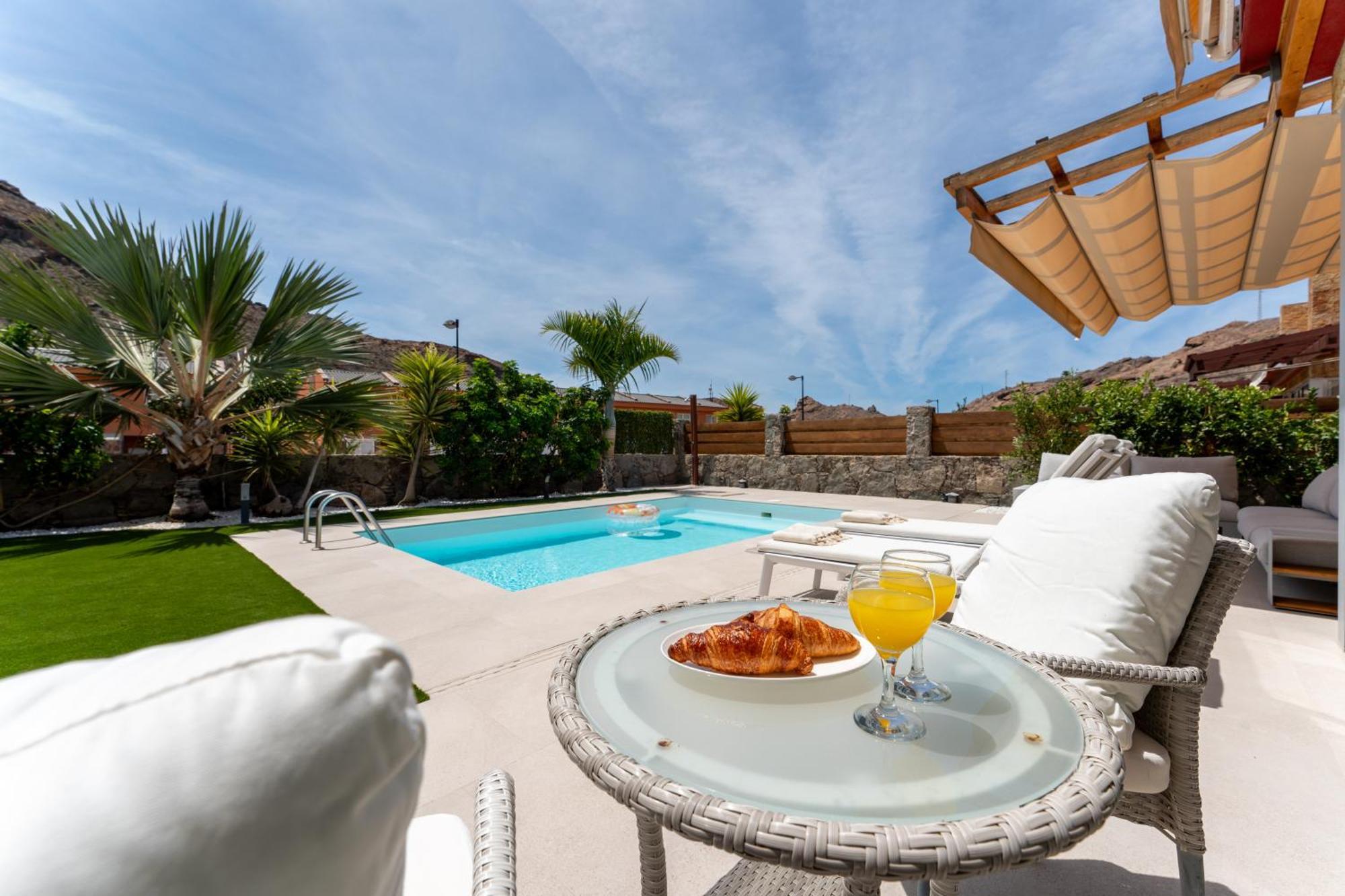 Villa Diana With Private Swimming Pool In Tauro Mogan Exterior photo